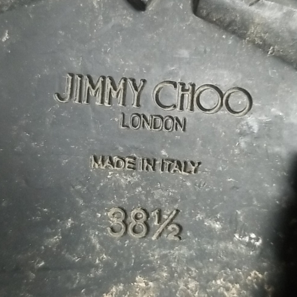 Jimmy Choo distressed moto boots - Picture 7 of 7